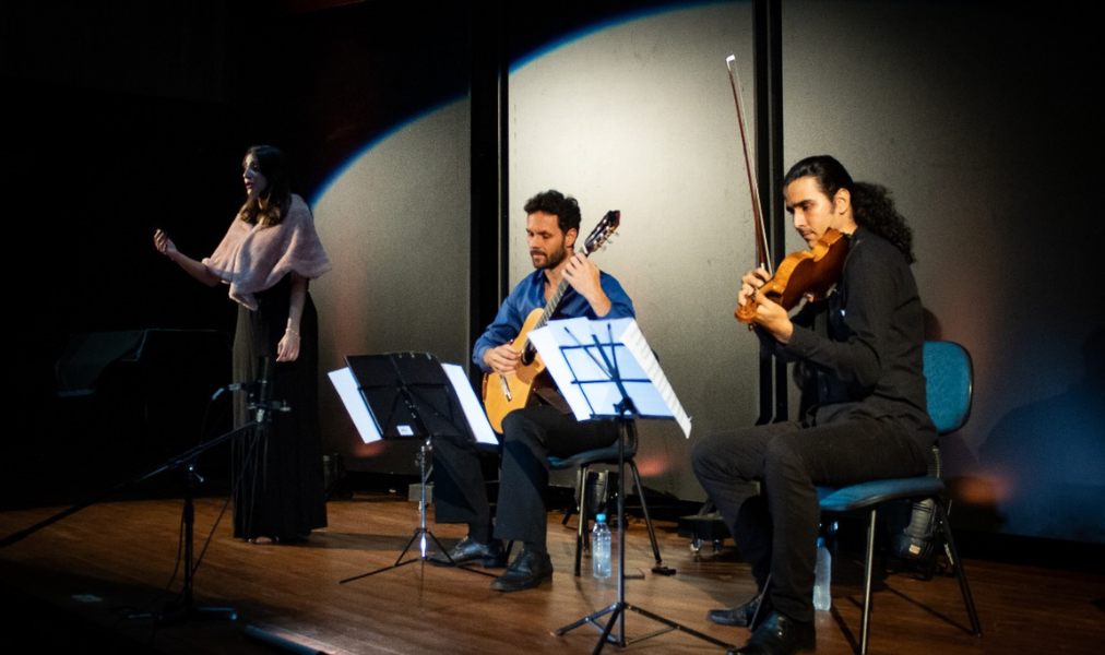 Grupo Opus Vivare apresenta concerto gratuito no Teatro Glauce Rocha em Campo Grande.