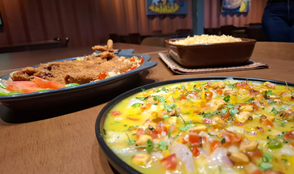 Pratos à base de pescado servidos no Festival do Peixe Abrasel no MS