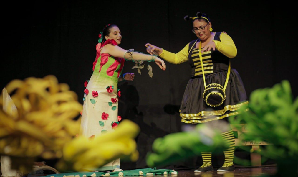 Cena do espetáculo “No Vale dos Sentimentos Perdidos” que será apresentado em Campo Grande.