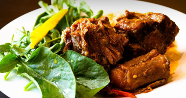 Prato rabada em disputa no concurso O Quilo é Nosso em MS.