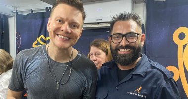 Chef Henrique Soares conquista Michel Teló com menu pantaneiro no MS Ao Vivo