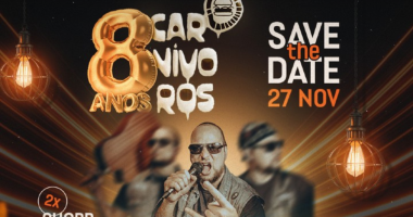 Cartaz oficial do aniversario do Carnivoros