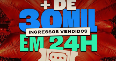 Anúncio dos 30 mil ingressos vendidos do Festival No Pelo