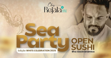 Banner chamativo da última edição da Sea Party de 2025