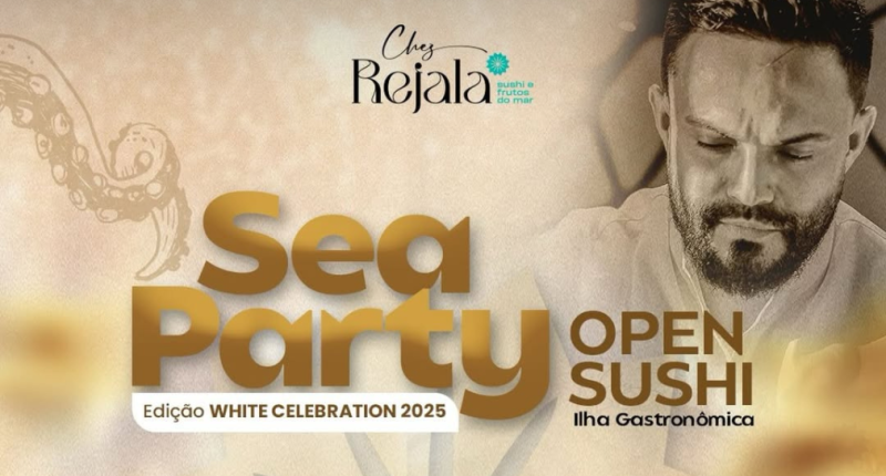 Banner chamativo da última edição da Sea Party de 2025