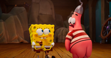 Cena do Filme Bob Sponja