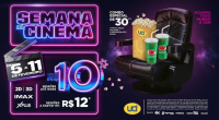 Cartaz do UCI Bosque dos Ipês para a Semana do Cinema