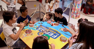 Crianças aproveitam atrações das férias no Shopping Campo Grande