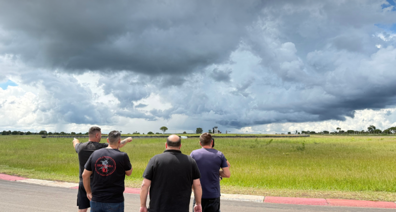 Equipe da Mercury Concerts realiza visita técnica no Autódromo Orlando Moura para o show do Guns N’ Roses em Campo Grande