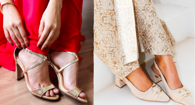 Calçados femininos em liquidação de até 70% de desconto.