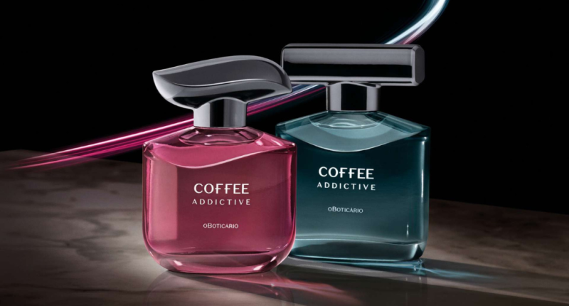 Frascos de Coffee, a fragância do Boticário