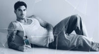 Frasco da fragrância masculina Clash com visual moderno representando frescor e perfumaria contemporânea