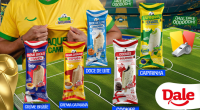 picolés da linha Sabor Artilheiro com embalagens coloridas inspiradas em países e futebol