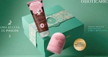 Produtos de beleza inspirados em doces, com fragrâncias de chocolate e caramelo em embalagem sofisticada