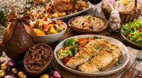 alimentação saudável na Páscoa