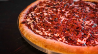 Pizza de chocolate para ilustrar a matéria