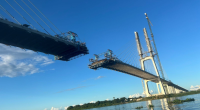 Ponte entre Porto Murtinho (MS) e Carmelo Peralta (PY) consolida ligação logística do comércio sul-mato-grossense aos mercados asiáticos por meio da Rota Bioceânica.