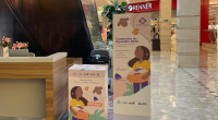 Ponto de arrecadação da Campanha do Agasalho recebe roupas, calçados e cobertores no Shopping Campo Grande