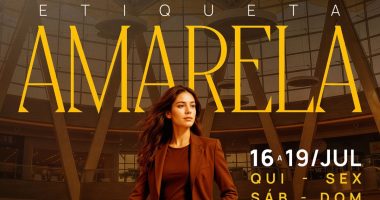 Cartaz da campanha Etiqueta Amarela de 2026 do Bosque dos Ipês
