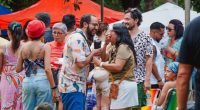 Feira Bosque da Paz reúne público, gastronomia, artesanato e economia criativa na Praça do Bosque da Paz, em Campo Grande.