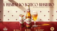 Nova embalagem da cerveja Itaipava Premium, criada com inspiração na cultura dos botecos brasileiros.