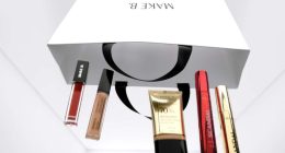 Produtos de maquiagem Make B., do Boticário, que participam da maior promoção do ano da marca.