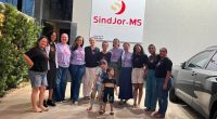 Jornalistas da Chapa Aurora, eleita para comandar o Sindjor-MS entre 2026 e 2029.