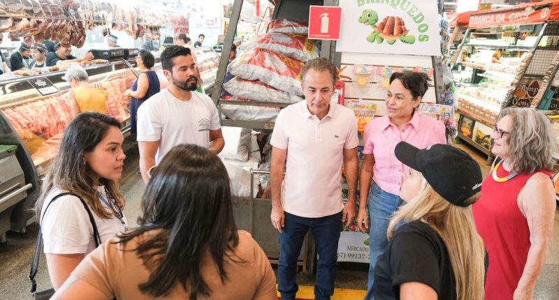 Chefs e empreendedores durante visita aos espaços gastronômicos tradicionais de Campo Grande, em Mato Grosso do Sul.