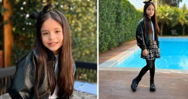 Atriz campo-grandense Helô, de 8 anos, durante as gravações da novela vertical Destino de Verão em São Paulo