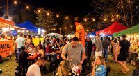 Feira do União reúne expositores de gastronomia, artesanato e produtos variados.
