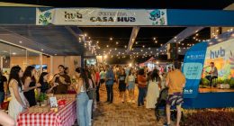 Feirinha Casa Hub reúne gastronomia e futebol em Campo Grande.