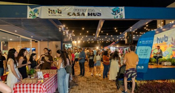 Feirinha Casa Hub reúne gastronomia e futebol em Campo Grande.