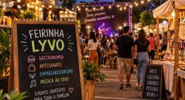 Feirinha Lyvo em Campo Grande acontece nesta quinta-feira com entrada gratuita.