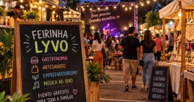 Feirinha Lyvo em Campo Grande acontece nesta quinta-feira com entrada gratuita.