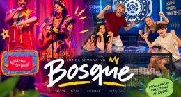 Teatro no Bosque tem espetáculo infantil gratuito neste domingo em Campo Grande.