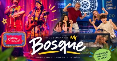 Teatro no Bosque tem espetáculo infantil gratuito neste domingo em Campo Grande.