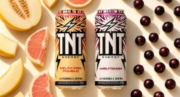 Novos energéticos TNT Energy nos sabores Jabuticaba e Melão com Pomelo.