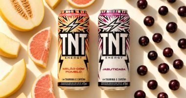 Novos energéticos TNT Energy nos sabores Jabuticaba e Melão com Pomelo.