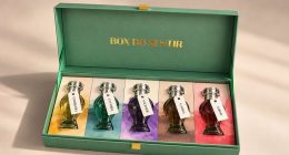 Fragrâncias do Box do Sentir, do Boticário, inspiradas em cinco emoções brasileiras.