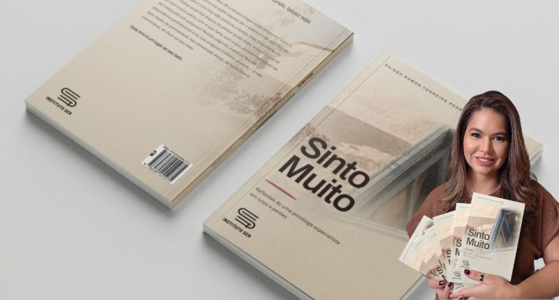 Livro Sinto Muito, de Raissa Ramos Ferreira Pedroli, sobre luto e perdas.