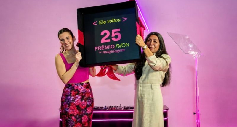 Retorno do Prêmio Avon de Maquiagem anunciado em evento de 140 anos da Avon.