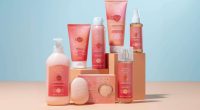 Produtos da linha Cuide-se Bem Acerola e Vai, do Boticário, com hidratantes, body splash e bruma refrescante.