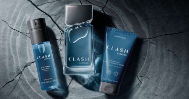 Frasco do perfume masculino Clash Extreme, lançamento do Boticário com notas aromáticas e frutadas.