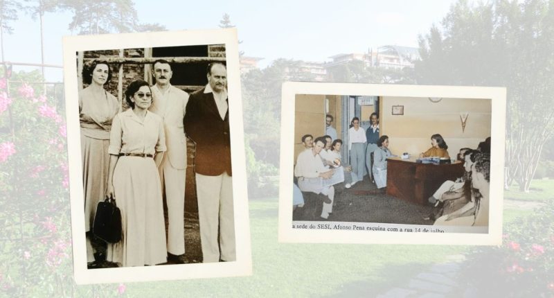Exposição Sesi 80 anos na Casa da Indústria, em Campo Grande.
