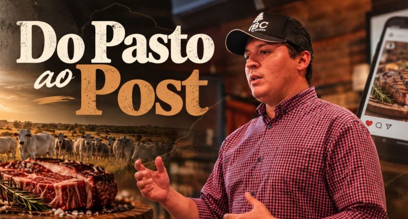 Thiago Chiarapa, responsável pela conversa sobre tecnologia e consumo de carne bovina no evento Do Pasto ao Post.