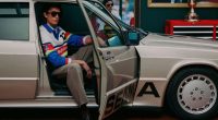 Peças da coleção Zara Ayrton Senna, com roupas e acessórios inspirados no estilo do tricampeão de Fórmula 1.