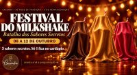 Festival de Milkshakes da Cacimba em comemoração aos 46 anos da sorveteria em Campo Grande.