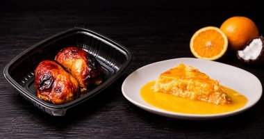 Novos pratos da Fumatta em Campo Grande, incluindo frango defumado e cocada de forno