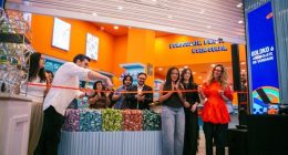Fachada da GoldKo no Shopping Campo Grande, primeira unidade da chocolateria e cafeteria em Mato Grosso do Sul.